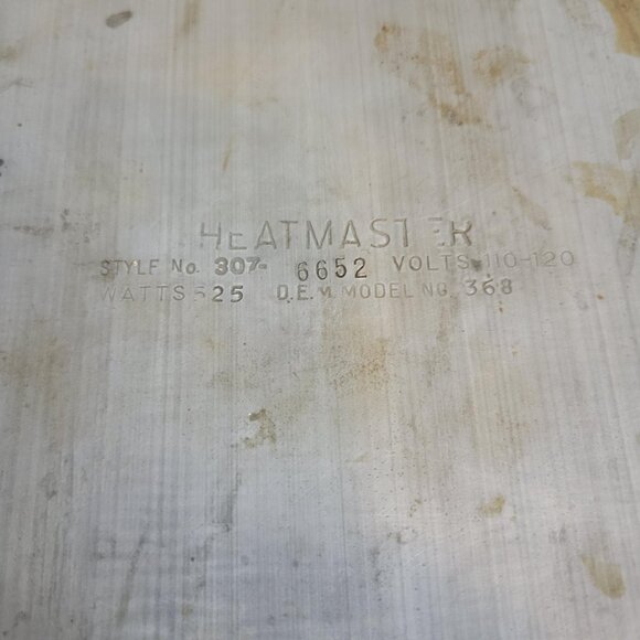 VTG MCM HEATMASTER Waffle Sandwich Maker Tested Made in USA Tested Working Sears - Picture 7 of 8